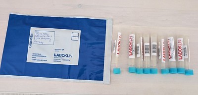 Unsere Welpen werden von Laboklin auf Erbkrankheiten untersucht.